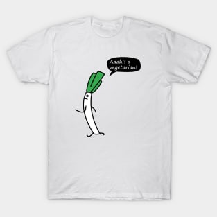 Fleeing leek T-Shirt